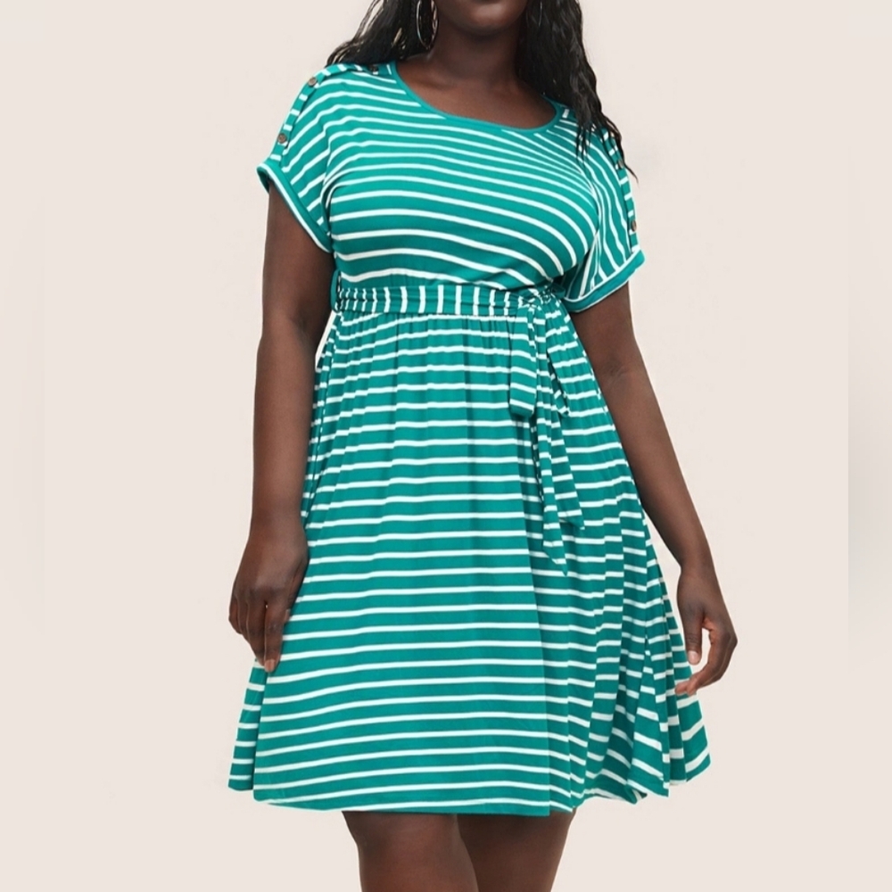 Bloomchic Turquoise Dress